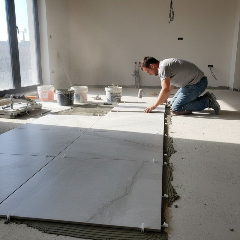 Restroom Floor Replacement in Loudoun County, VA